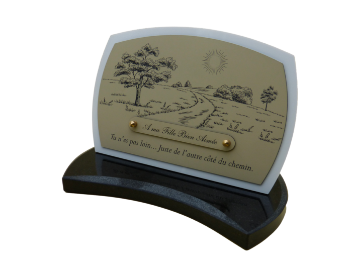 Plaque funéraire Champs classique – Image 8